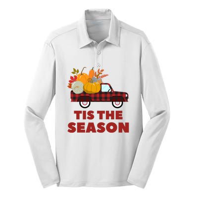 Tis The Season Silk Touch Performance Long Sleeve Polo