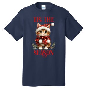 Tis The Season Cat Tall T-Shirt