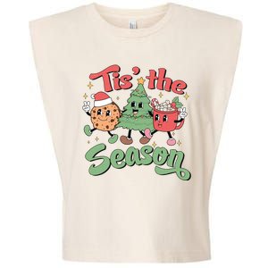 Tis The Season Christmas Holiday Festive Garment-Dyed Women's Muscle Tee