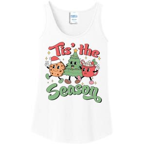 Tis The Season Christmas Holiday Festive Ladies Essential Tank