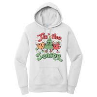 Tis The Season Christmas Holiday Festive Women's Pullover Hoodie