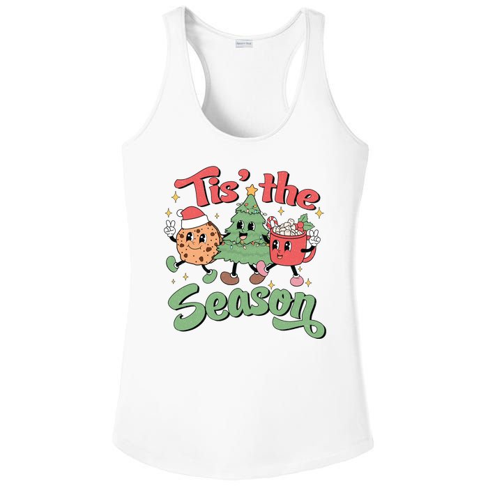 Tis The Season Christmas Holiday Festive Ladies PosiCharge Competitor Racerback Tank