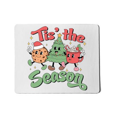 Tis The Season Christmas Holiday Festive Mousepad