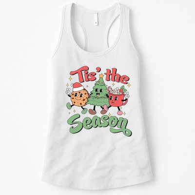 Tis The Season Christmas Holiday Festive Womens Tank Top
