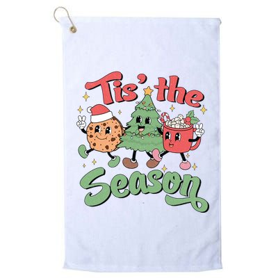 Tis The Season Christmas Holiday Festive Golf Towel