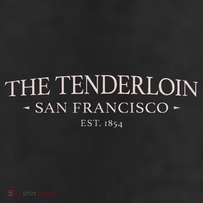 The Tenderloin San Francisco 7 Panel Mesh Trucker Snapback Hat