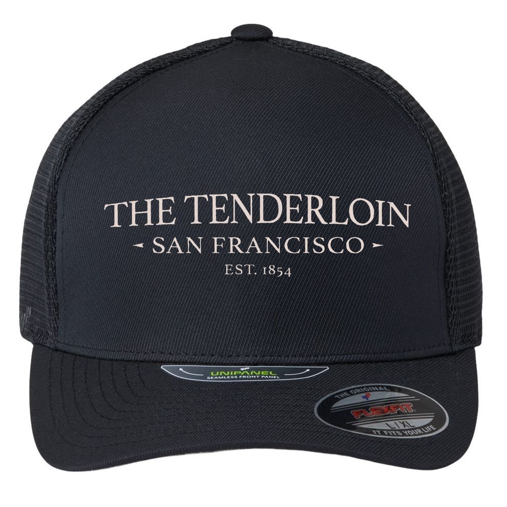 The Tenderloin San Francisco Flexfit Unipanel Trucker Cap