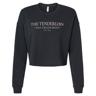 The Tenderloin San Francisco Cropped Pullover Crew