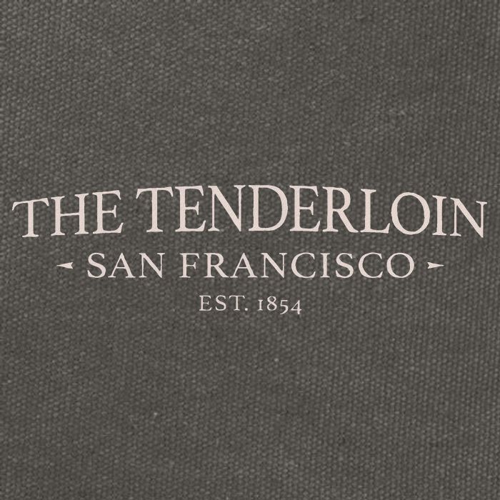 The Tenderloin San Francisco Cotton Canvas Backpack
