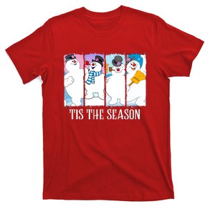 Tis The Season Frosty Snowman Frosty Christmas T-Shirt