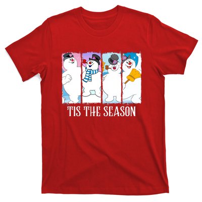 Tis The Season Frosty Snowman Frosty Christmas T-Shirt