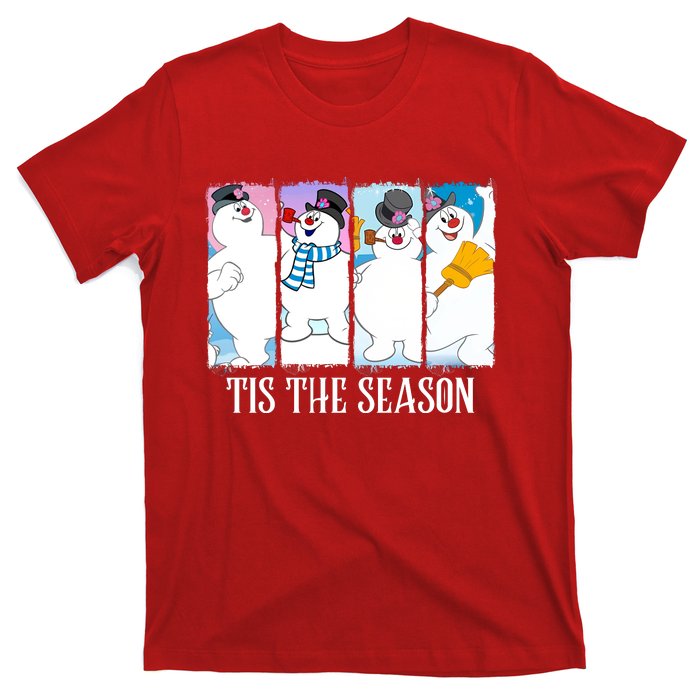 Tis The Season Frosty Snowman Frosty Christmas T-Shirt