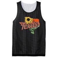 Texas Tx State Map Pride Vintage Mesh Reversible Basketball Jersey Tank