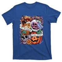 Tis The Season To Be Spooky Skull Pumpkin Halloween Costume Gift T-Shirt