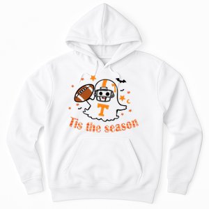 Tis The Season Halloween Football Ghost Tennessee Football Hoodie