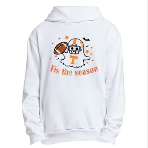 Tis The Season Halloween Football Ghost Tennessee Football Urban Pullover Hoodie