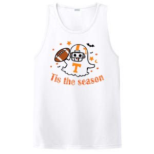 Tis The Season Halloween Football Ghost Tennessee Football PosiCharge Competitor Tank