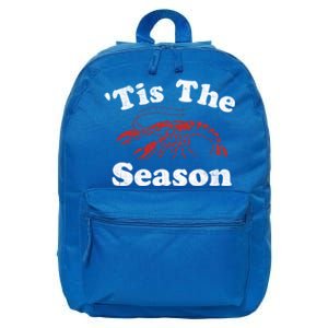 Tis The Season Funny Crawfish Boil Mardi Gras Cajun Party Gift 16 in Basic Backpack