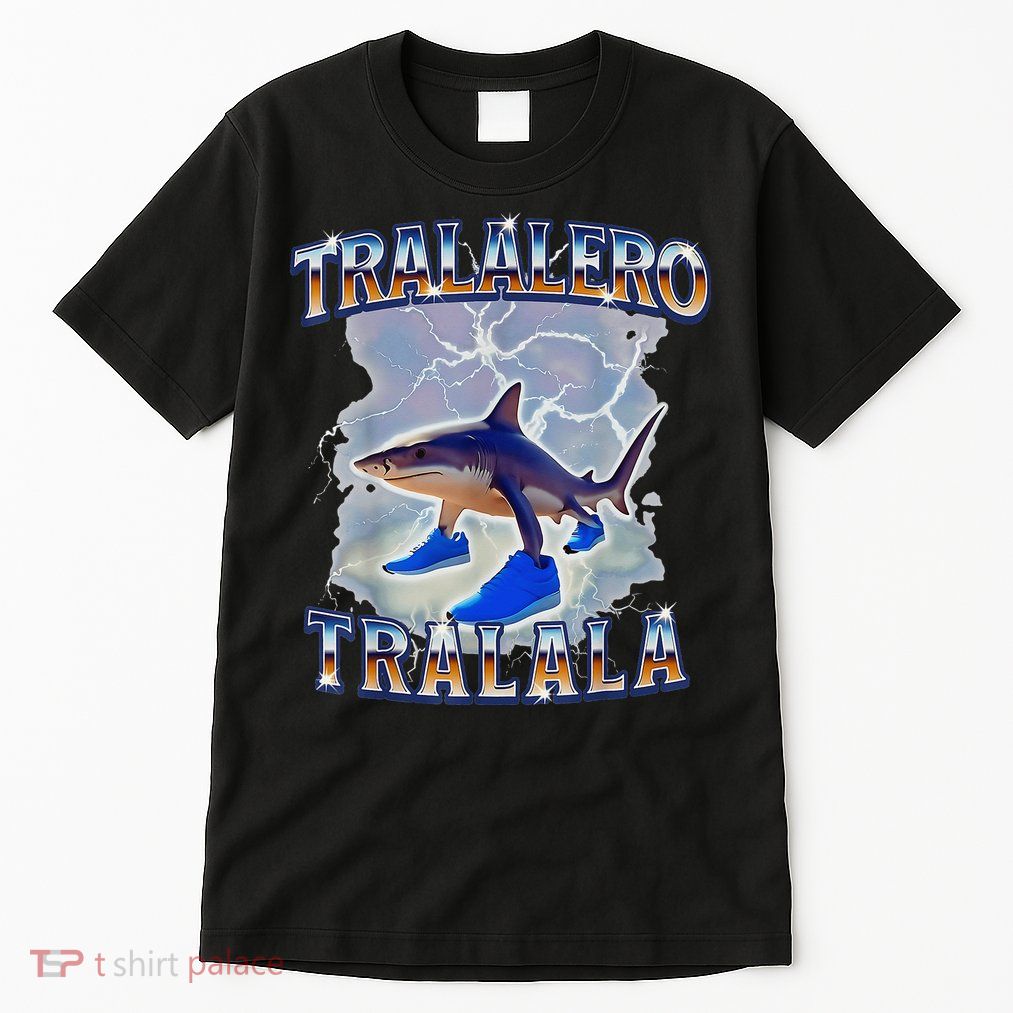 Tralalero Tralala Shark Meme Bootle Tall T-Shirt