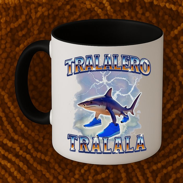 Tralalero Tralala Shark Meme Bootle Mug