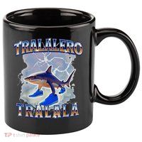 Tralalero Tralala Shark Meme Bootle 11oz C Handle Ceramic Mug