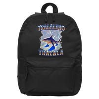Tralalero Tralala Shark Meme Bootle 16 in Basic Backpack