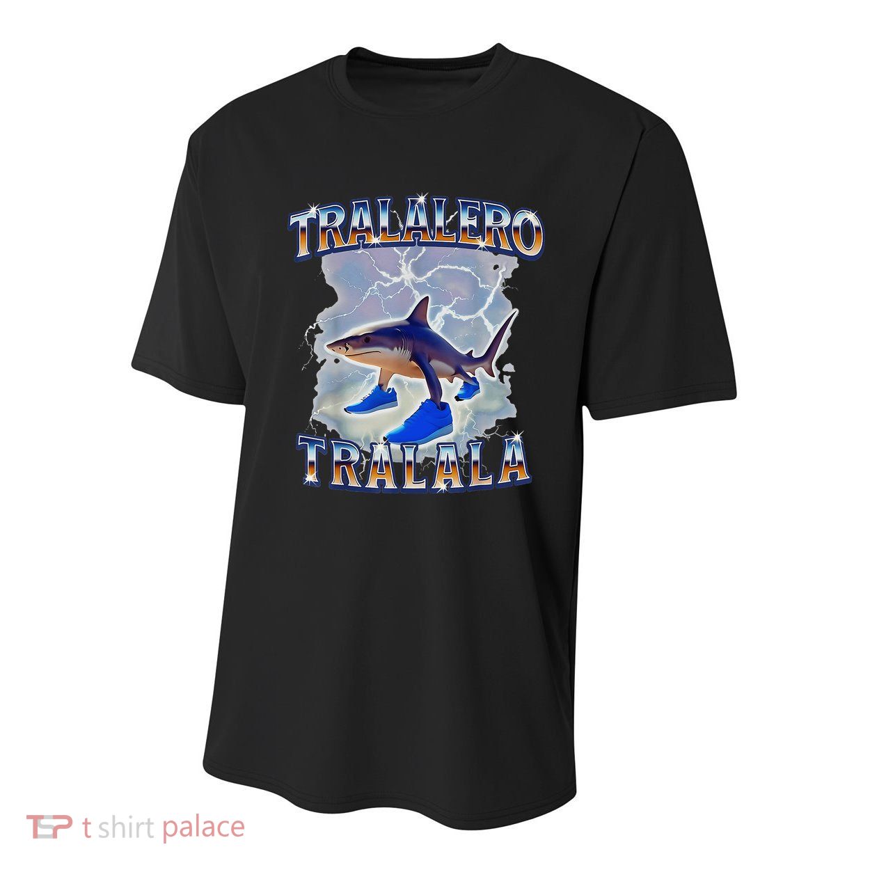 Tralalero Tralala Shark Meme Bootle Youth Performance Sprint T-Shirt