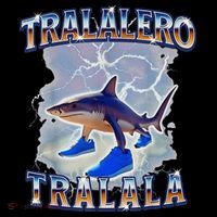 Tralalero Tralala Shark Meme Bootle Premium T-Shirt
