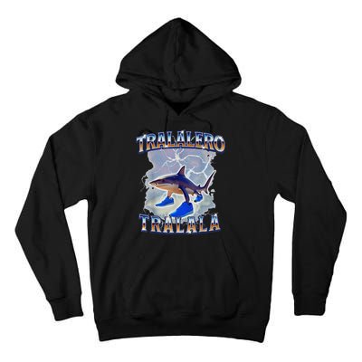 Tralalero Tralala Shark Meme Bootle Tall Hoodie