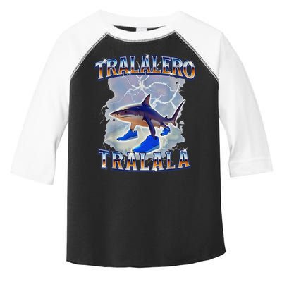 Tralalero Tralala Shark Meme Bootle Toddler Fine Jersey T-Shirt