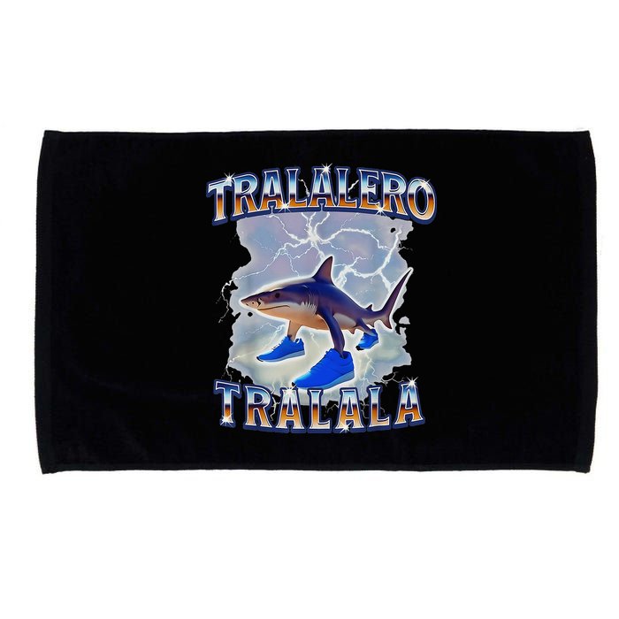 Tralalero Tralala Shark Meme Bootle Microfiber Hand Towel