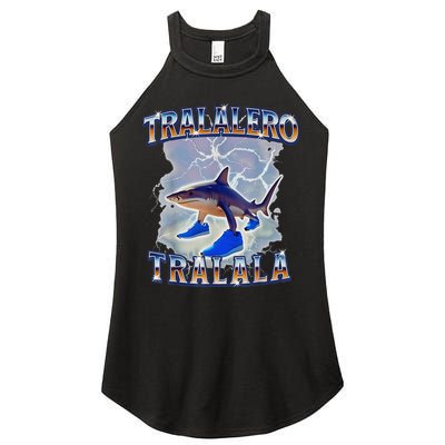 Tralalero Tralala Shark Meme Bootle Women's Perfect Tri Rocker Tank