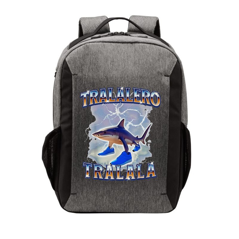 Tralalero Tralala Shark Meme Bootle Vector Backpack