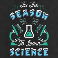 Tis The Season To Learn Science Teacher Christmas Great Gift 11oz C Handle Ceramic Mug
