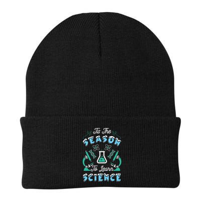 Tis The Season To Learn Science Teacher Christmas Great Gift Beanie