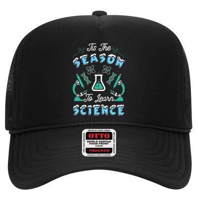 Tis The Season To Learn Science Teacher Christmas Great Gift Trucker Hat