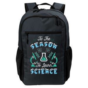 Tis The Season To Learn Science Teacher Christmas Great Gift Daily Commute Backpack