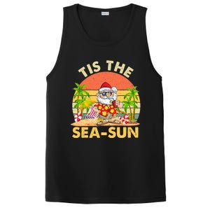 Tis The Sea Sun Santa Beach Summer Christmas In July Summer PosiCharge Competitor Tank