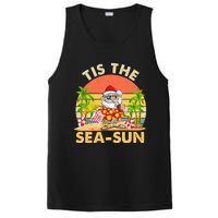 Tis The Sea Sun Santa Beach Summer Christmas In July Summer PosiCharge Competitor Tank