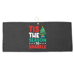 Tis The Season To Great Gift Large Microfiber Waffle Golf Towel