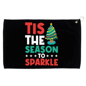 Tis The Season To Great Gift Grommeted Golf Towel