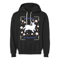 This Too Shall Pass But What The Fuck Garment-Dyed Fleece Hoodie