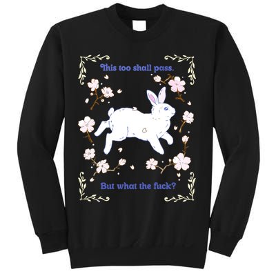 This Too Shall Pass But What The Fuck Sweatshirt