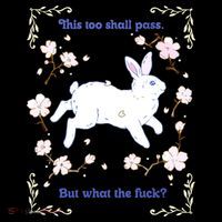This Too Shall Pass But What The Fuck City Backpack