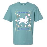 This Too Shall Pass But What The Fuck Sueded Cloud Jersey T-Shirt