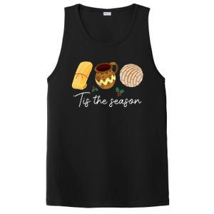 Tis The Season For Tamales Christmas Funny Mexican PosiCharge Competitor Tank