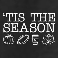Tis The Season Football Fall Adult Drive Performance Visor
