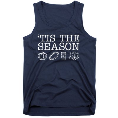 Tis The Season Football Fall Tank Top