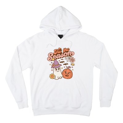 Tis The Season Fall Season Autumn Ghost Pumpkin Halloween Costume Hoodie