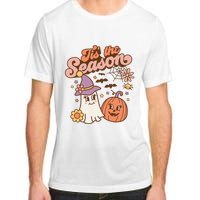 Tis The Season Fall Season Autumn Ghost Pumpkin Halloween Costume Adult ChromaSoft Performance T-Shirt